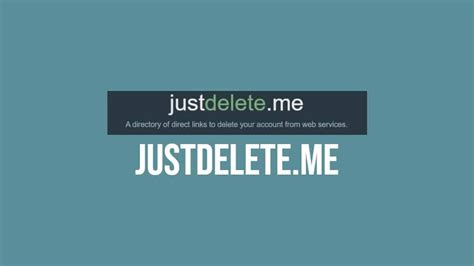 justdelete.me deutsch